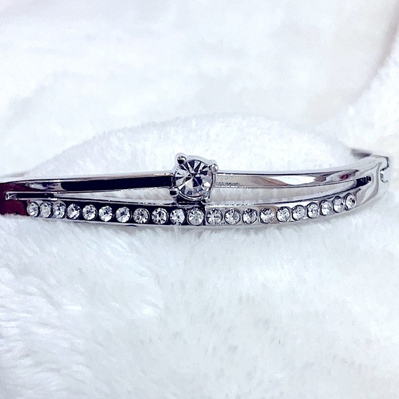 Kate♠️Spade and Rhinestone Bangle Lot - Picture 2 of 8